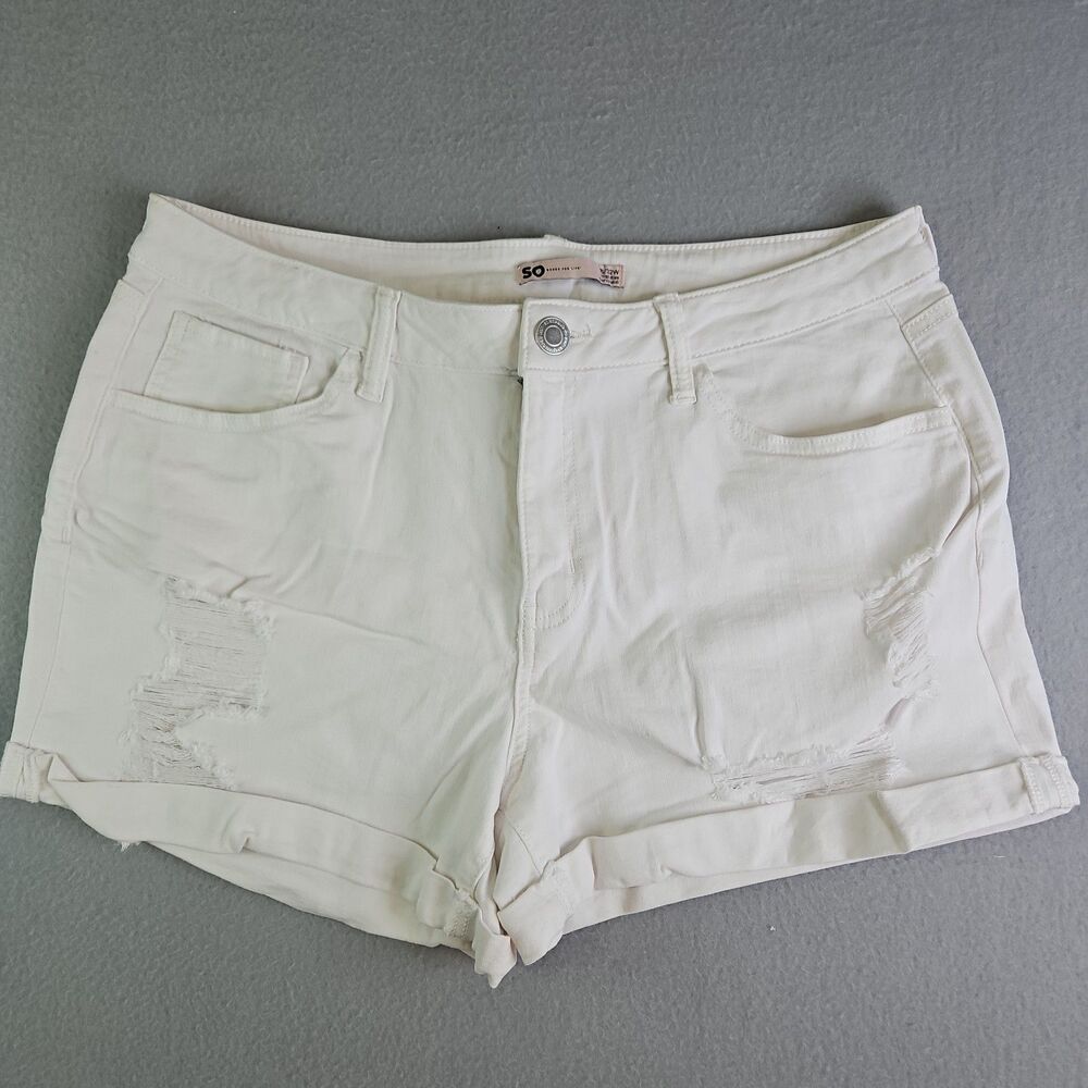 Women's SO Brand Shorts White 15/32